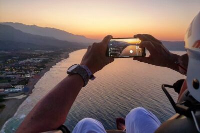 Paragliding Tours in Crete - Getting to takeoff: off-road drive and a short hike