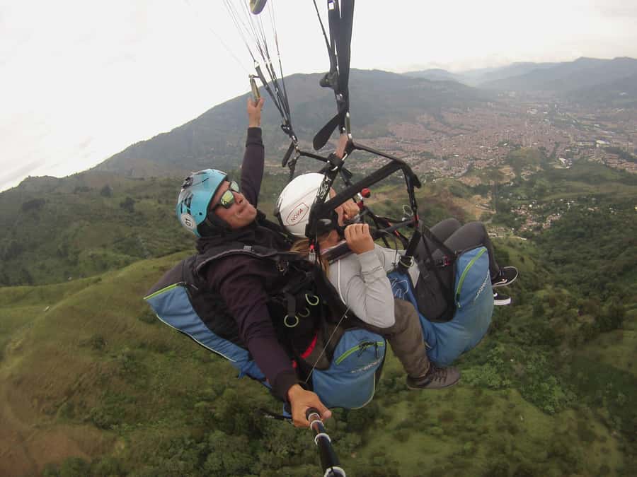 Paragliding Trip with Certified Pilots + Transportation - Your Flight Over Medellín: 15 to 20 Minutes of Real Time in the Air