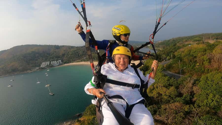 Phuket Paragliding Adventure by TSA Thailand - Photos, GoPro video, and making the most of a short flight