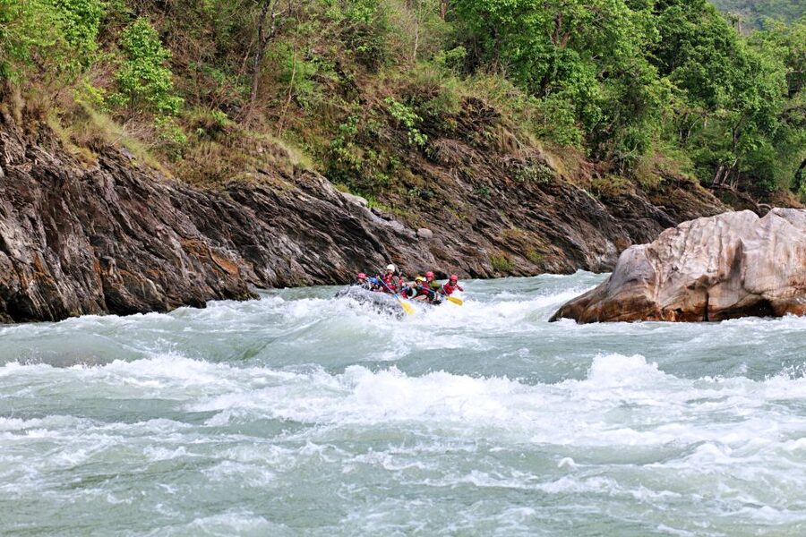Pokhara: Half Day Upper Seti Rafting & Paragliding adventure - Getting From Lakeside to Hemja: The Ride and First Views