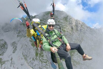 Private Paragliding Flight Experience over the Julian Alps - The Instructor + Prep: How Private Tandem Works in Real Life