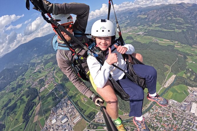 Private Paragliding Tandem flight Dolomites Alps Kronplatz - Photos and video for your smartphone (optional, but a smart upgrade)