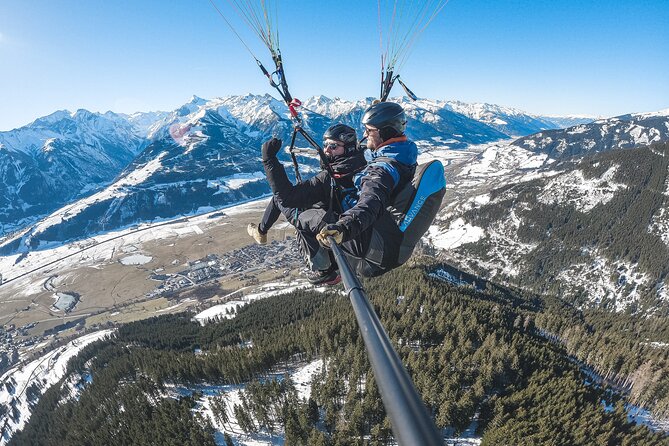 Private tandem flight Classic from the Schmittenhöhe in Zell am See - Private tandem setup: why it changes the vibe