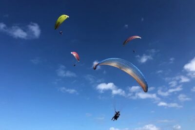 Private Tandem Paragliding Flight in Bizkaia - The View Play: Bilbao, Barrika, and Uribe Kosta From Above