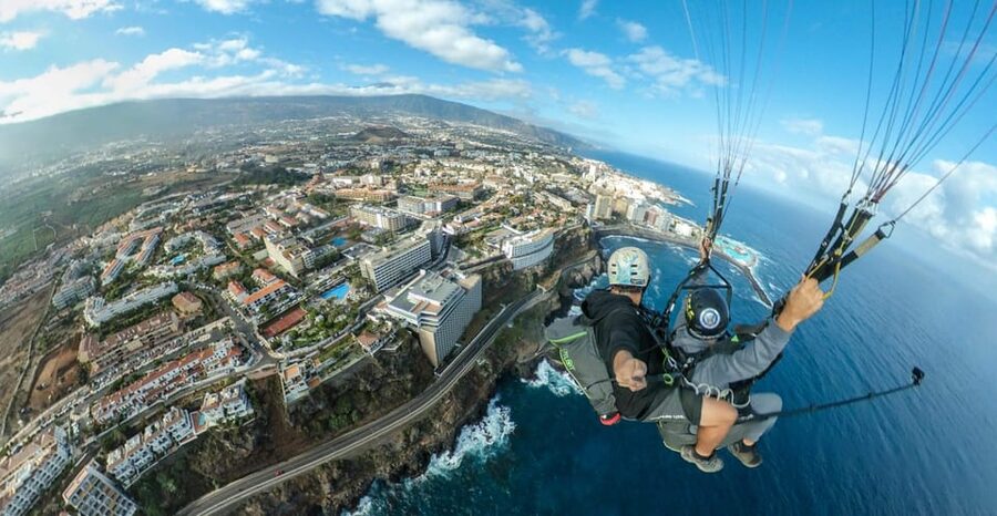 Puerto de la Cruz Tenerife: Teide Paragliding Flight - The Teide launch moment: why 2,200 m changes your perspective
