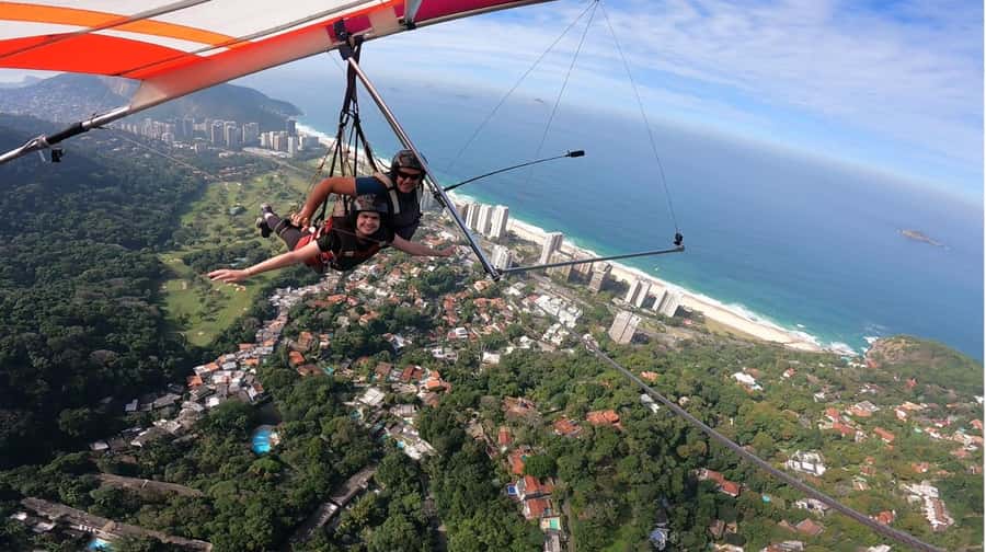 Rio de Janeiro: Hang Gliding or Paragliding Experience - Bird’s-eye Rio route: Tijuca, Rocinha, Ipanema, Barra, and the sea