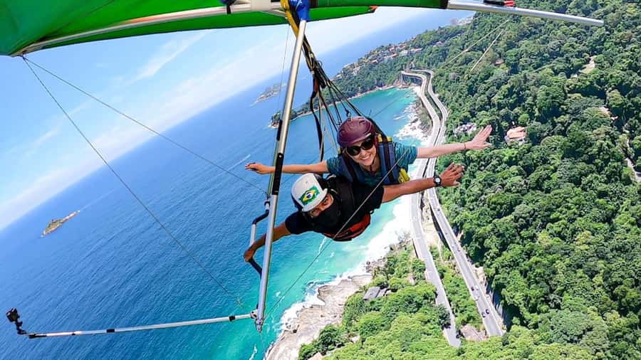 Rio de Janeiro: Hang Gliding or Paragliding Flight - The first hour in the air: from Tijuca Forest to “oh wow”