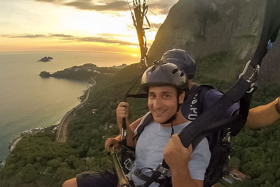 Rio de Janeiro: Paragliding Tandem Flight - The Pedra Bonita Run-Off: Your Real Moment of Nerves