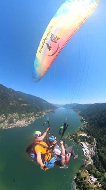Tandem flight: Paragliding panorama tandem flight - Lake Ossiach Panorama: The Views That Actually Make You Quiet