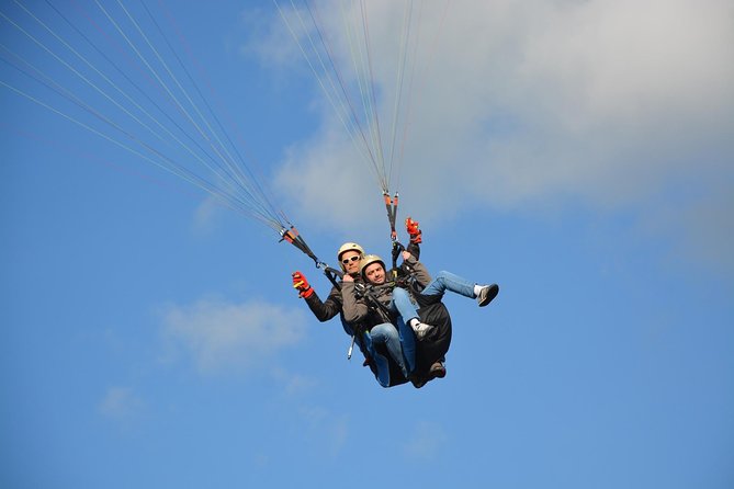 Tandem Paragliding Adventure From Alanya, Side, Antalya - The Flight Plan Over Alanya Castle and Toward Cleopatra Beach