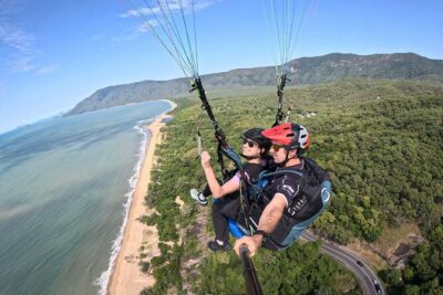Tandem Paragliding Cairns - Where You Start at High Adventure Paragliding (Wangetti Beach Rd)