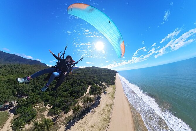 Tandem Paragliding Cairns - The Beach Take-Off: Smooth Lift-Off Beats Cliff Nerves