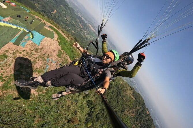 Tandem Paragliding Experience in Hanoi - The Flight Itself: Tandem Control, Clear Safety, and Hanoi from Above