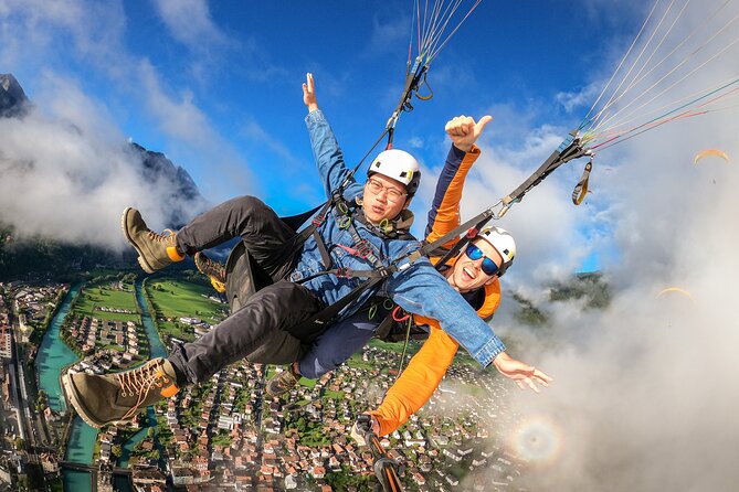 Tandem Paragliding Experience with Transport from Interlaken - Taking Off and Learning the Glider: Minimal Work, Real Confidence