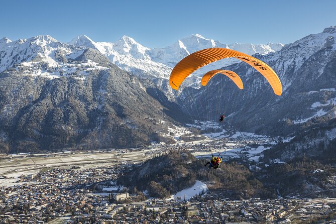 Tandem Paragliding Experience with Transport from Interlaken - Wingovers and Rollercoaster Moments on Request