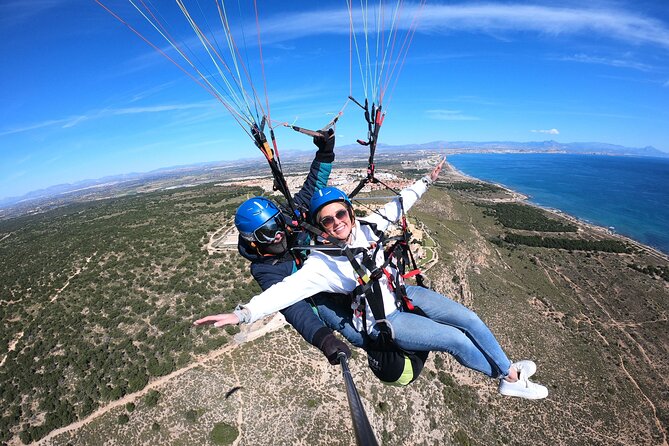 Tandem Paragliding Flight in Alicante and Santa Pola - Key points at a glance