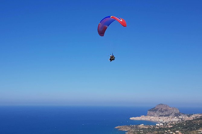 Tandem Paragliding Flight in Cefalù - GoPro Keepsakes: SD Card and Instant Phone Transfer