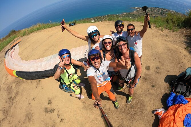 Tandem Paragliding Flight in Cefalù - Morning Flights and a Smaller Group Feel