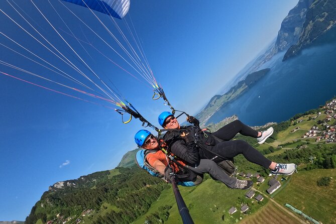 Tandem Paragliding Flight in the Lucerne Region - The briefing: what the pilot teaches you (and why it matters)