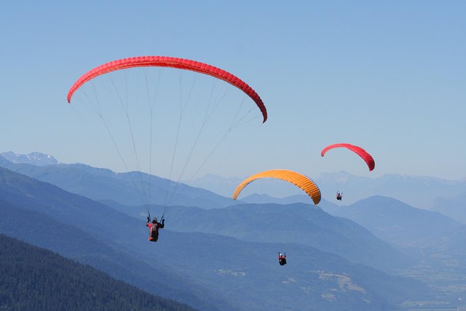 Tandem Paragliding Flight over Tenerife - What you actually do in the air: short run, then relax
