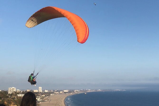 Tandem Paragliding flight with instructor in Malibu - Weather, Cloud Cover, and Why Timing Can Change