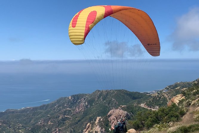Tandem Paragliding flight with instructor in Malibu - Booking Strategy: How to Set Yourself Up for a Great Flight