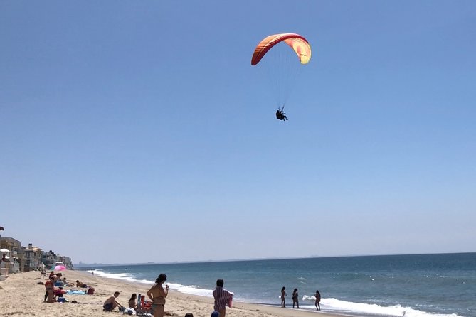 Tandem Paragliding flight with instructor in Malibu - Ocean and Hills Views: The Best Parts to Aim For