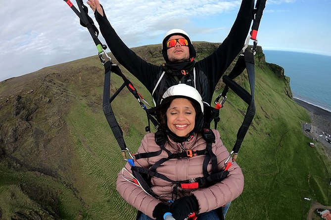 Tandem Paragliding Flights from Vik - Reynisfjall to Reynisdrangar: What You See at Each Stop