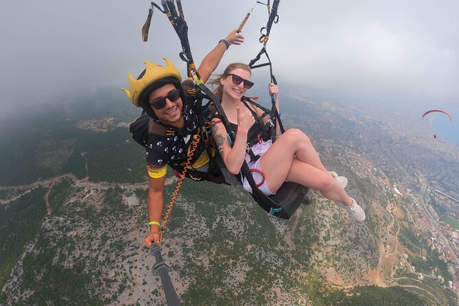 Tandem Paragliding in Alanya, Antalya Turkey with a Licensed Guide - Time in the Air vs. Time on the Day