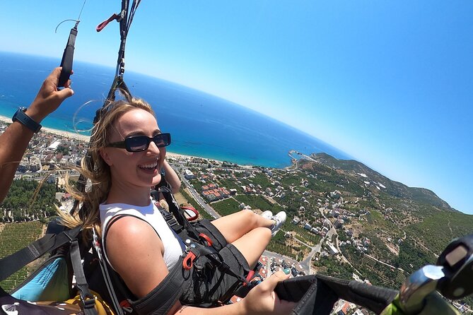 Tandem Paragliding in Alanya, Antalya Turkey with a Licensed Guide - Landing on Cleopatra Beach: The Payoff Moment