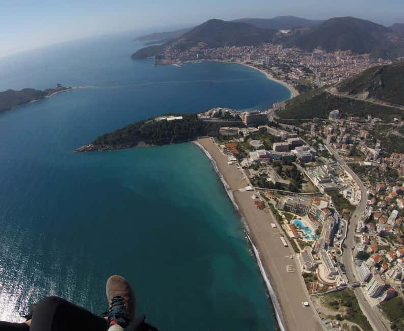 Tandem Paragliding in Budva with Expert Pilots/All-inclusive - Key highlights
