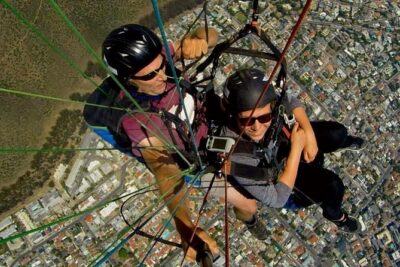 Tandem Paragliding In Cape Town (Icarus) - Landing and the Ride Back to the Hill