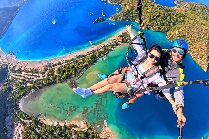 Tandem Paragliding in Fethiye and Oludeniz - Why Babadağ and Ölüdeniz work so well for tandem paragliding