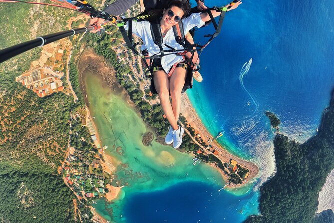 Tandem Paragliding in Fethiye and Oludeniz - Landing back near the office: smooth finish, plus your phone photos