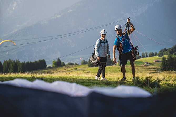 Tandem Paragliding in Interlaken - From Höheweg to Beatenberg: Getting Airborne Without a Headache