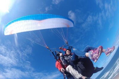 Tandem Paragliding Instructional Flights in Garden Route - How Tandem Paragliding Works: Harness, Wing Inflation, and a Short Run Off Into the Air