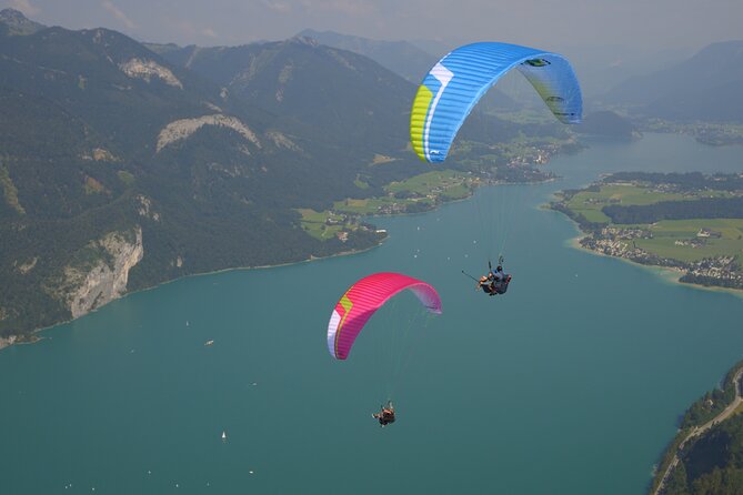 Tandem Paragliding St. Gilgen - Wolfgangsee - St. Gilgen tandem paragliding: what you’re really buying
