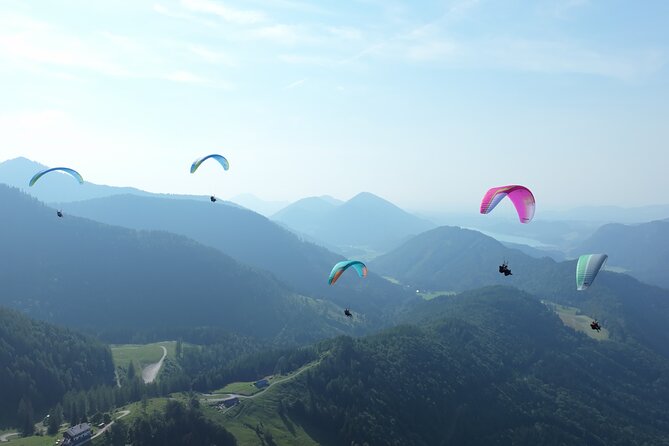 Tandem Paragliding St. Gilgen - Wolfgangsee - The flight experience: what happens once you’re in the air