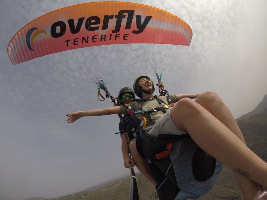 Tenerife: Acrobatic Paragliding Tandem Flight - Price and photo packages: what you get for $165 and what costs extra