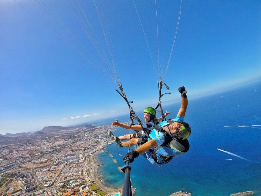 Tenerife: Tandem Paragliding Flight with Pickup - Finishing at Playa la Enramada: Soft Beach Landing