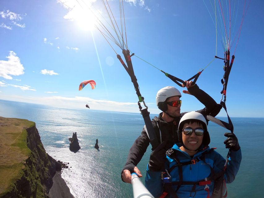 Vík: Paragliding Tandem Flight - Key points before you go