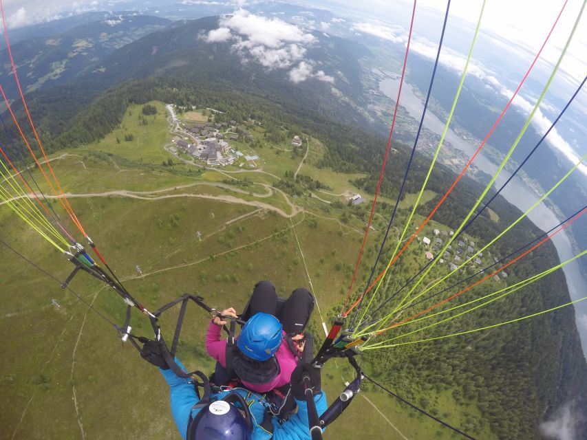 Villach/Ossiachersee: Paragliding "Action" Tandemflug - What the Flight Feels Like: The 20–30 Minutes of Eagle-Like Freedom