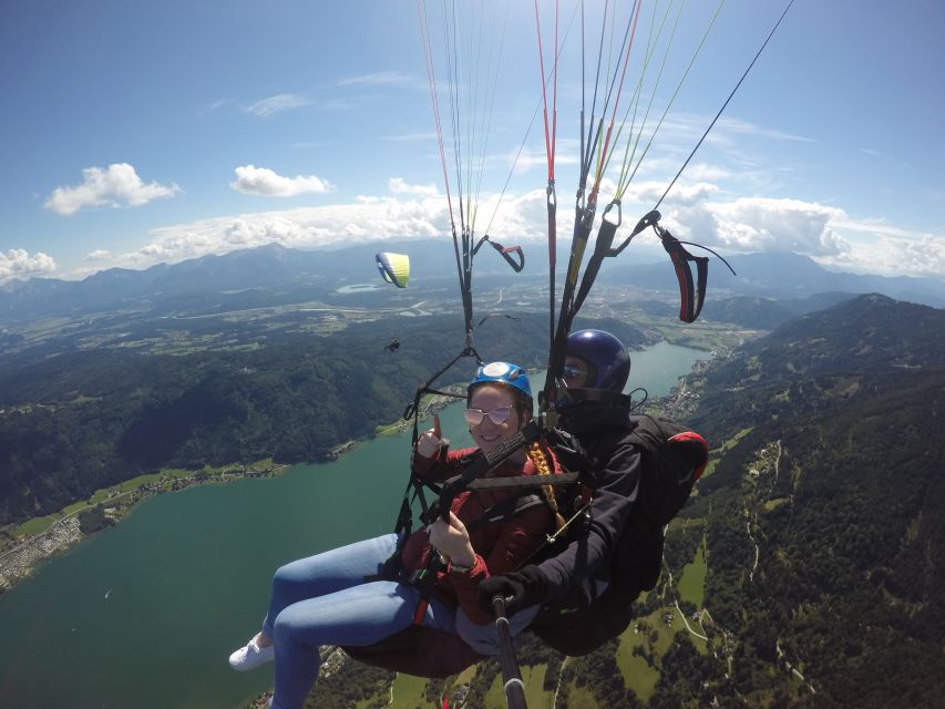 Villach/Ossiachersee: Paragliding "Panorama" Tandemflug - Why Villach and Ossiachersee works so well for tandem paragliding