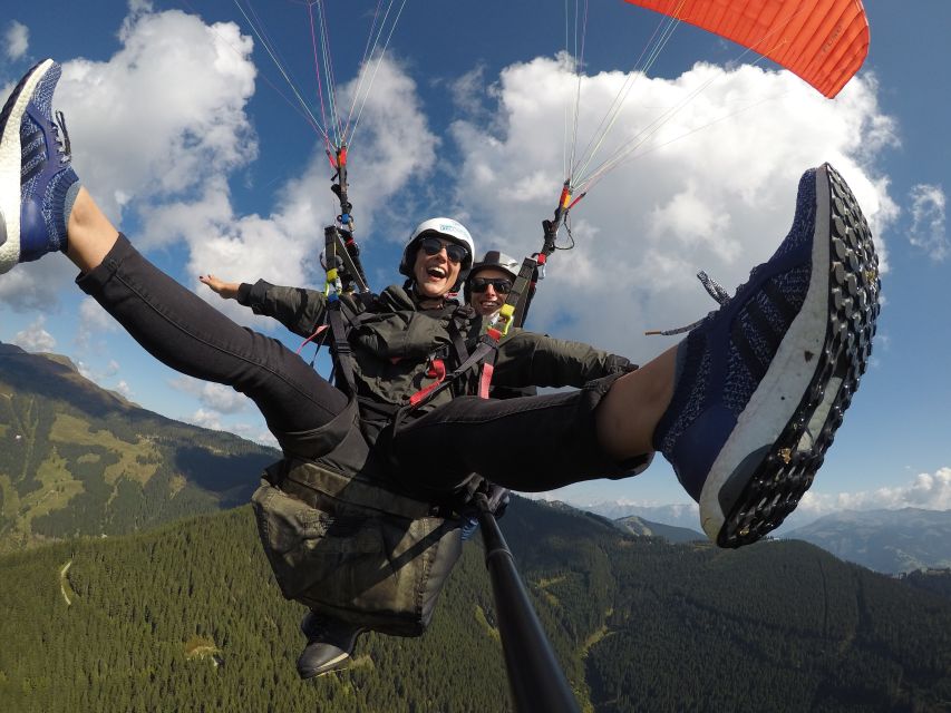 Zell am See: Schmittenhöhe Tandem Paragliding Flight - The 1200 m Descent: Landing Near Kaprun and Getting Back Smoothly