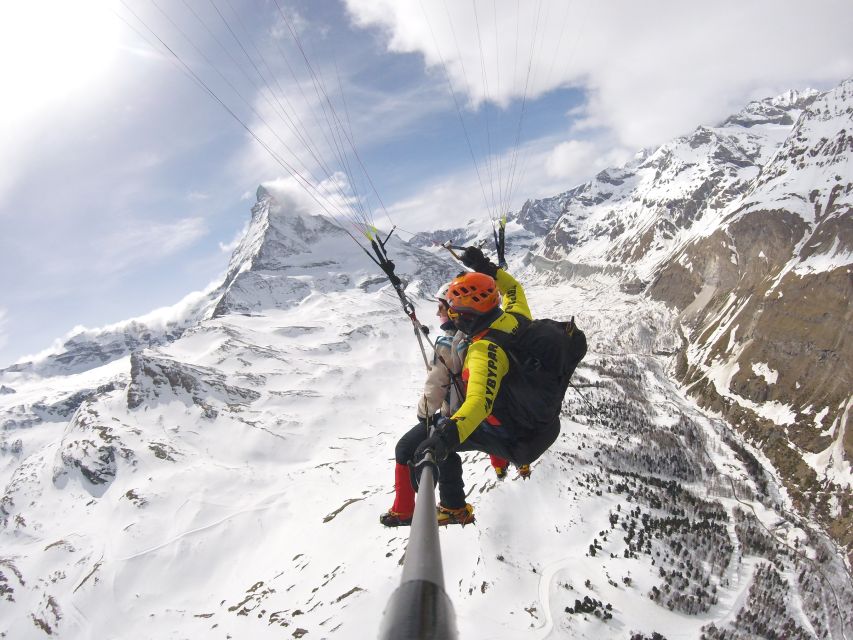 Zermatt: Paragliding Tandem Flight - The actual tandem flight: what happens during your 25 minutes