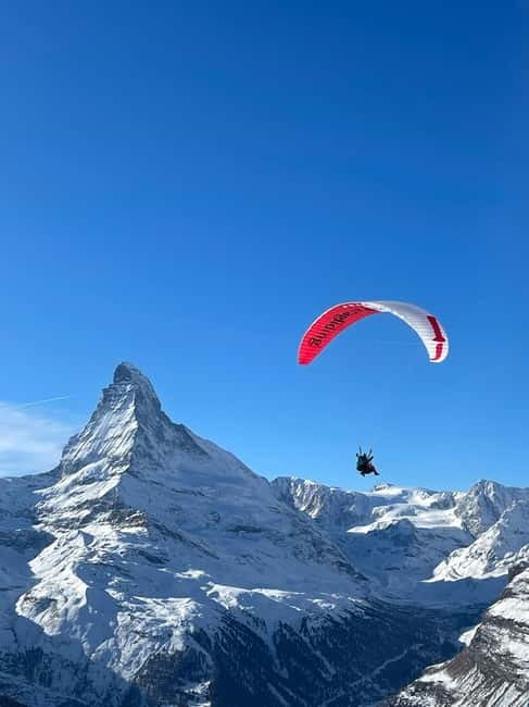 Zermatt: Tandem Paragliding Flight - Best Matterhorn Views - The Matterhorn Photo Stop: Small Walk, Big Focus